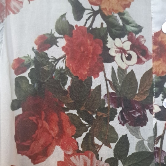 Soft Surroundings Floral Sleeveless Midi Dress - Picture 2 of 4